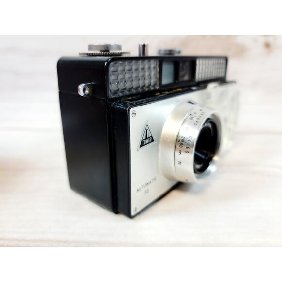 TOWER 39 Mamiya - Kominar 35mm Automatic FILM CAMERA w/ CASE made Japan Untested - Picture 11 of 16